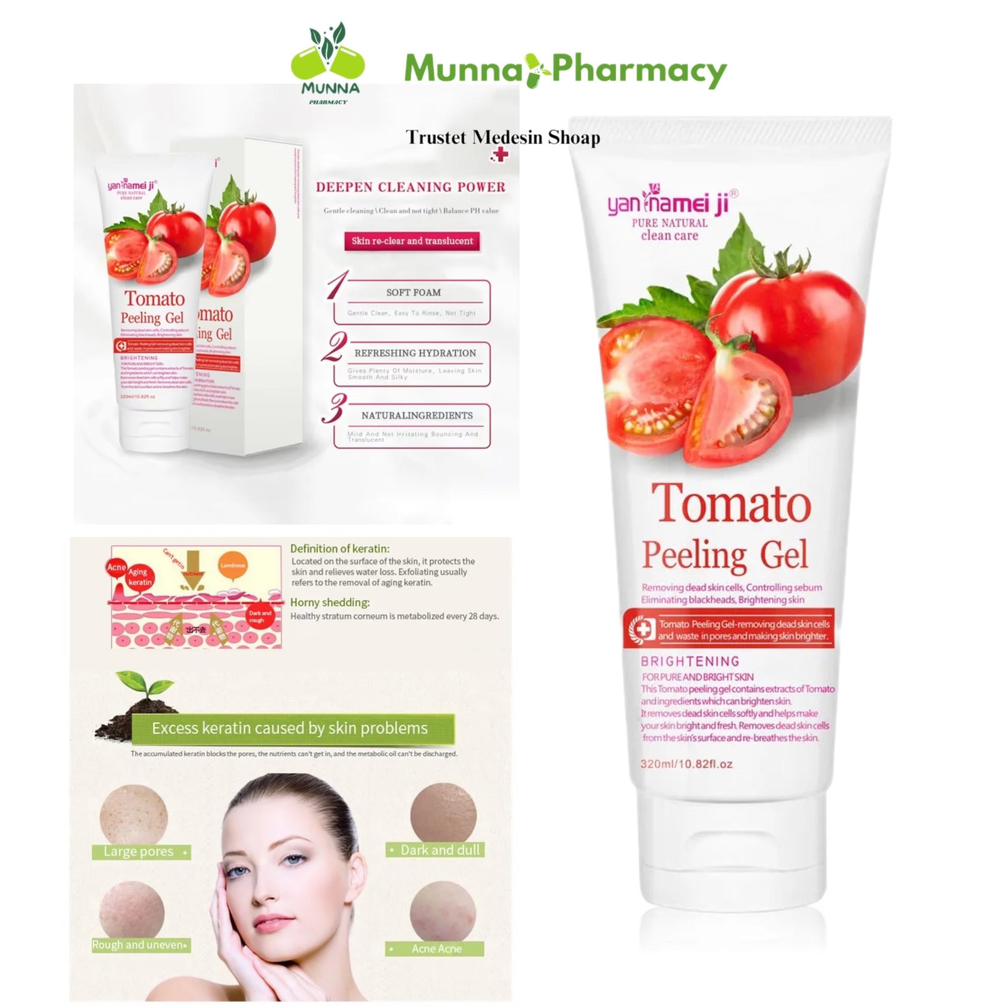 Tomato peeling Gel 320ml